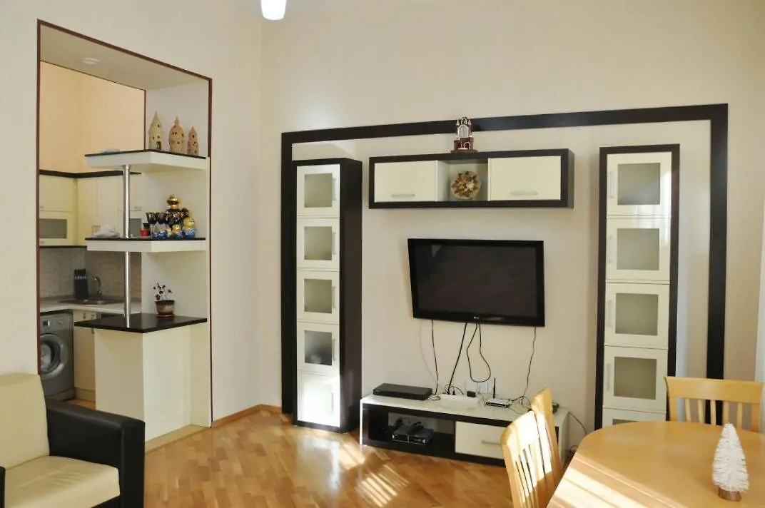 Isr Plaza Otel Apartment Bedroom And Sofa Baku